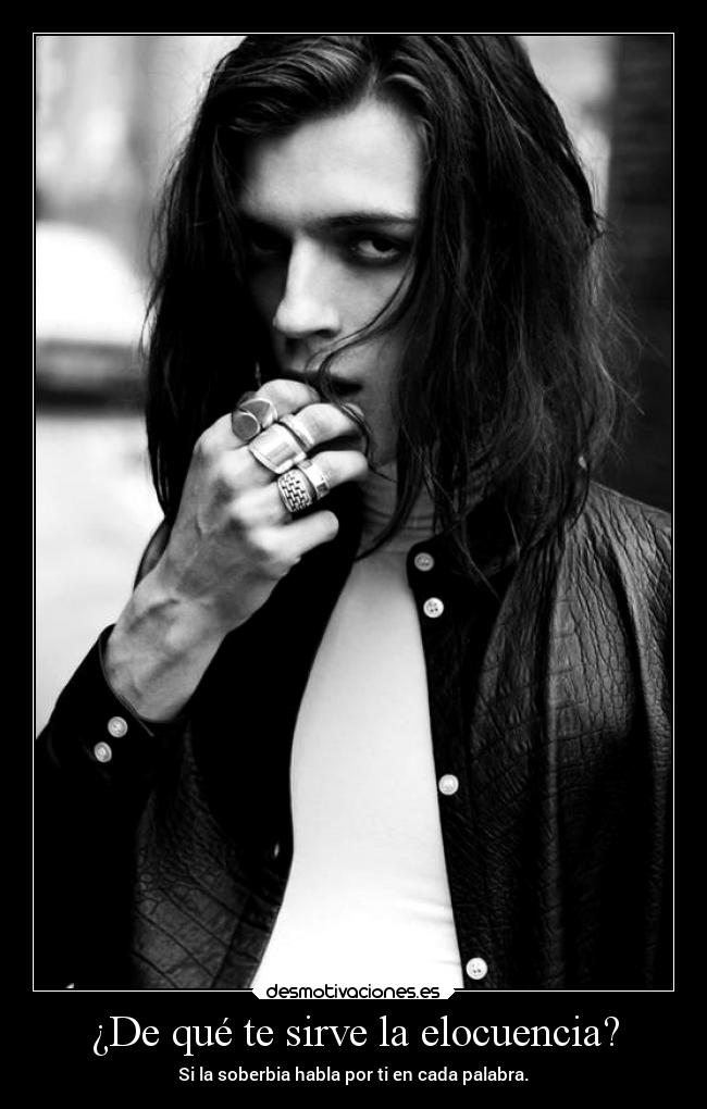 ¿De qué te sirve la elocuencia? - 