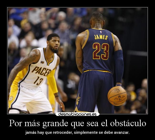 carteles vida obstaculo avanzar baloncesto deporte doni desmotivaciones