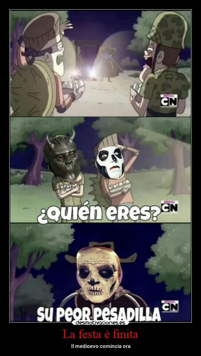 La festa è finita -