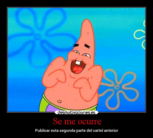 Se me ocurre -