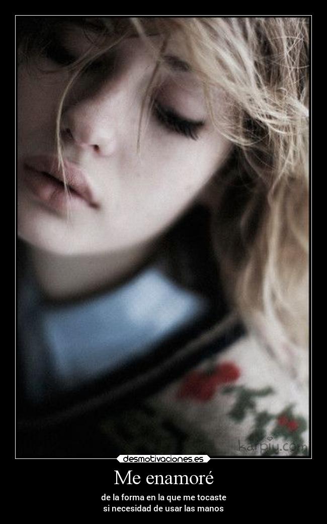 Me enamoré -