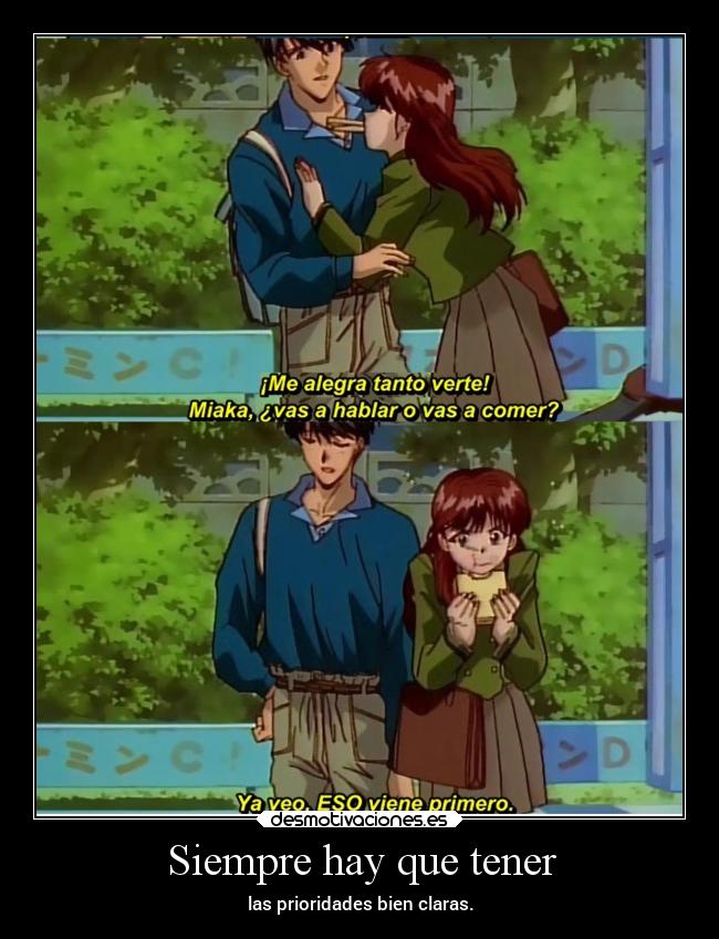 carteles anime comida clara tener raptorhunters primero desmotivaciones