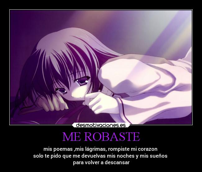 ME ROBASTE - 