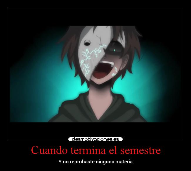 Cuando termina el semestre - 