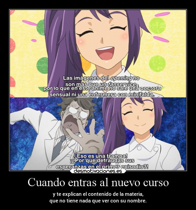 carteles anime explicar materia contenido raptorhunters mentir verdad desmotivaciones