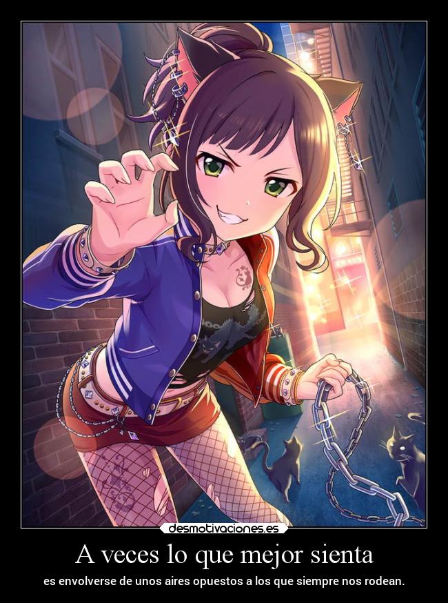 A veces lo que mejor sienta - 