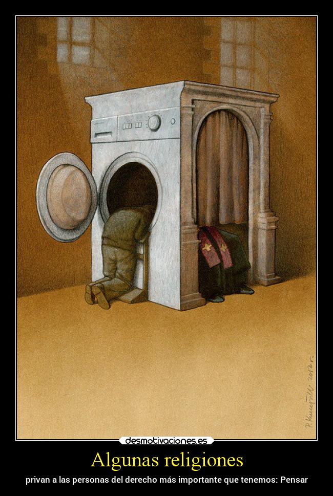 Algunas religiones -