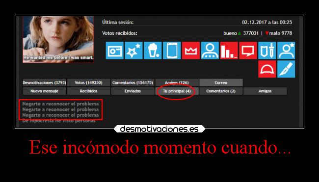 Ese incómodo momento cuando... - 