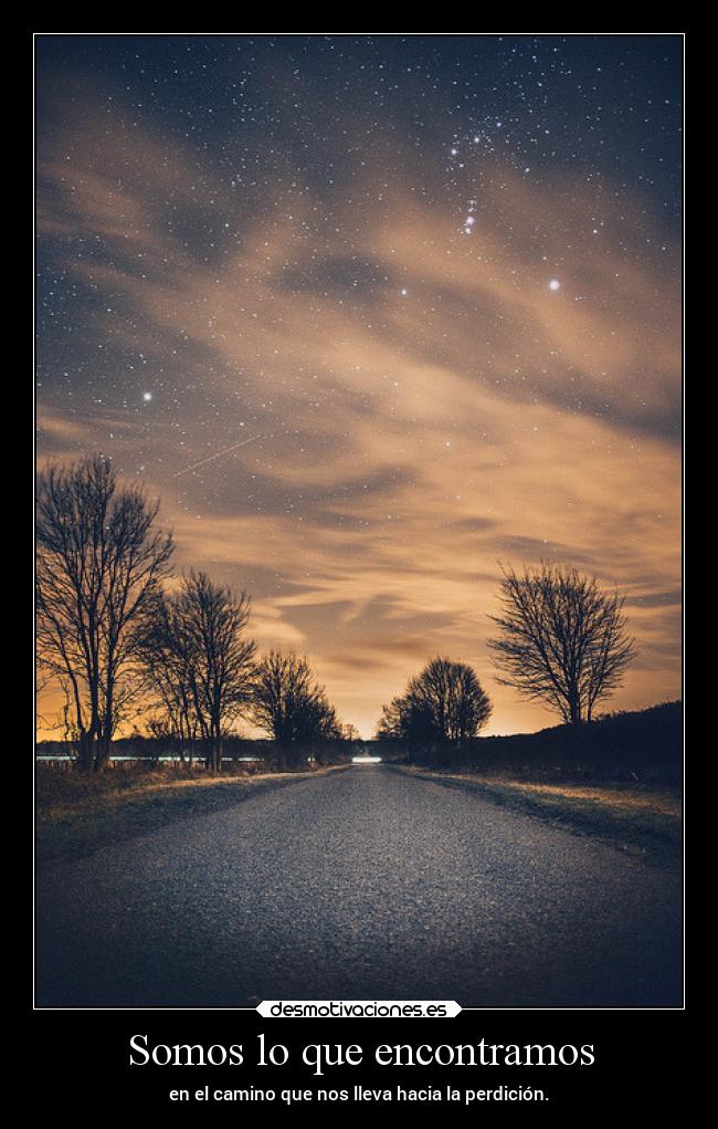 Somos lo que encontramos -