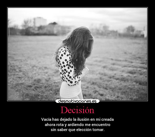 Decisión - 
