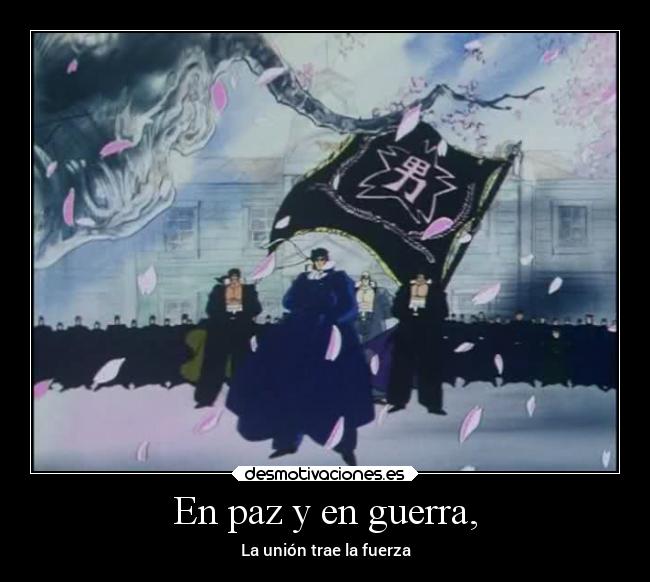 En paz y en guerra, - 