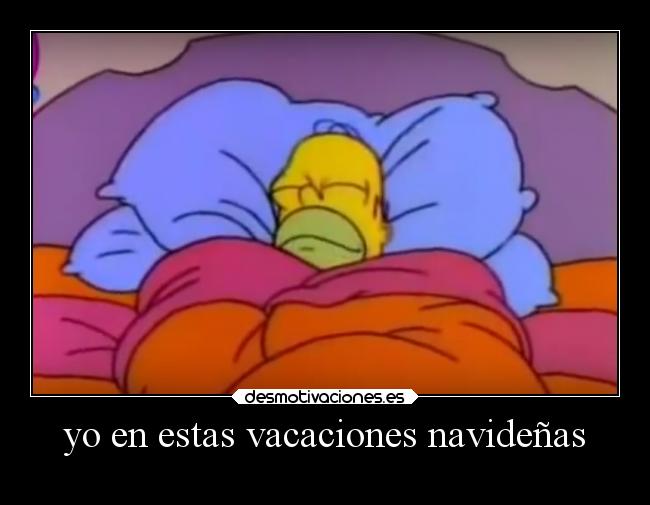yo en estas vacaciones navideñas -
