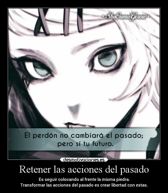 Retener las acciones del pasado -