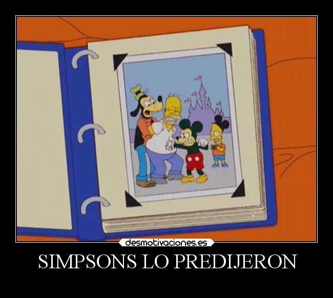 SIMPSONS LO PREDIJERON -
