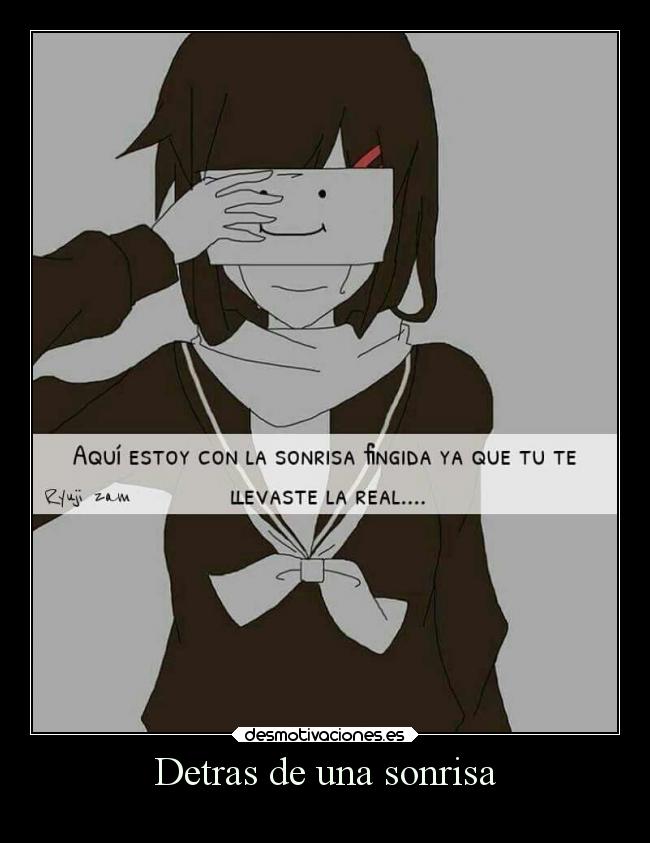 Detras de una sonrisa -