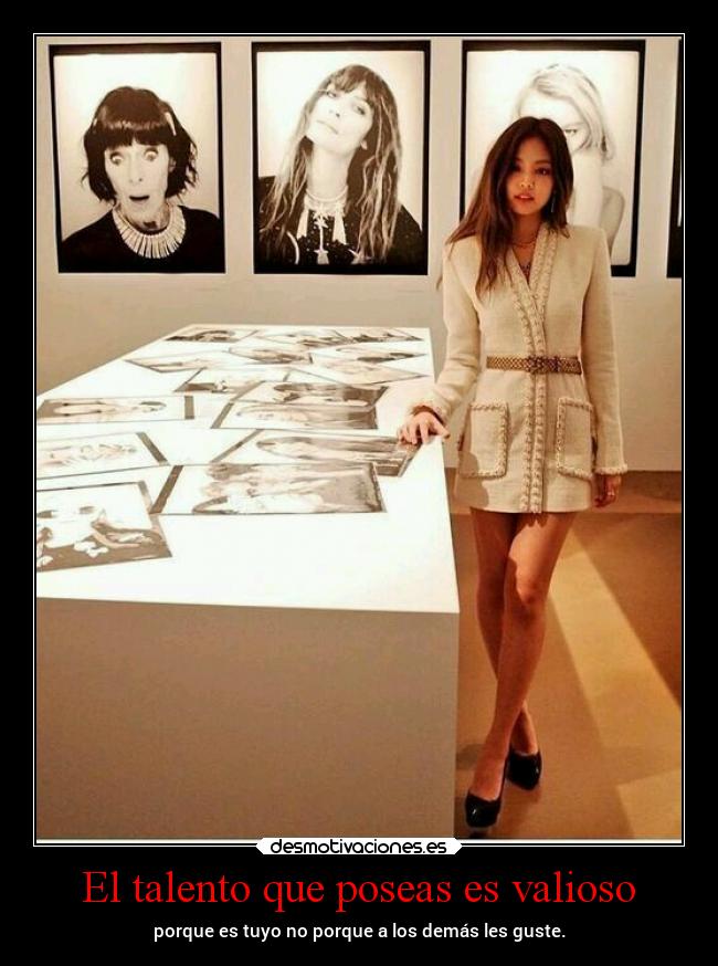 El talento que poseas es valioso - 