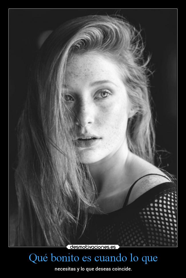 Qué bonito es cuando lo que - 