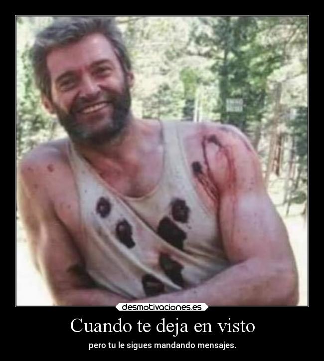 Cuando te deja en visto - 