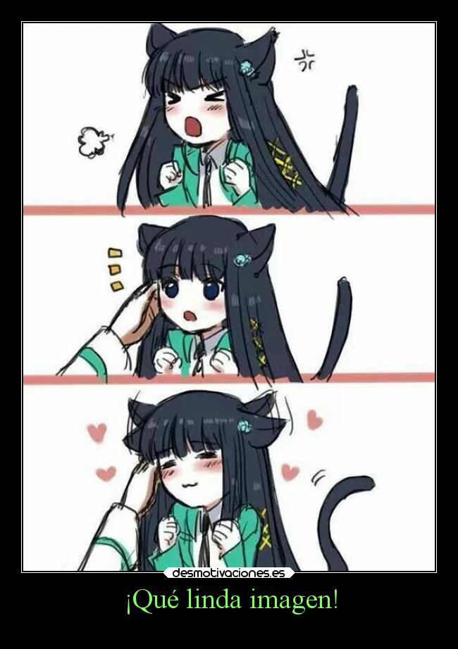 carteles alegria ideas mundo anime mahoukakoukounorettousei desmotivaciones