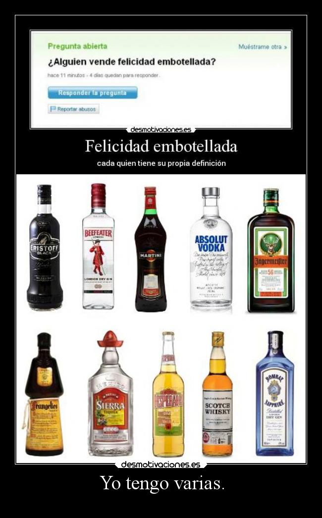 carteles alegria tk73 cartelfacil desperados jagermeister frangelico eristoff whisky ginebra beefeater desmotivaciones