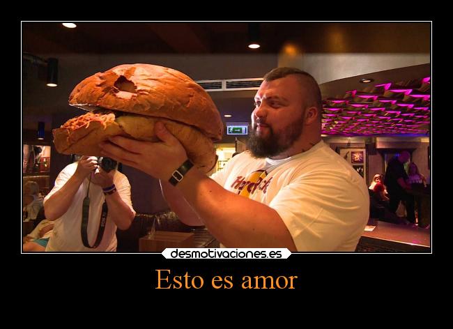 carteles amor comida desmotivaciones