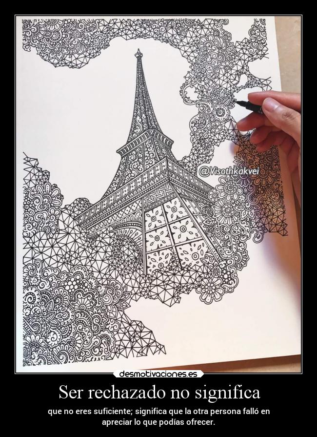 Ser rechazado no significa - 