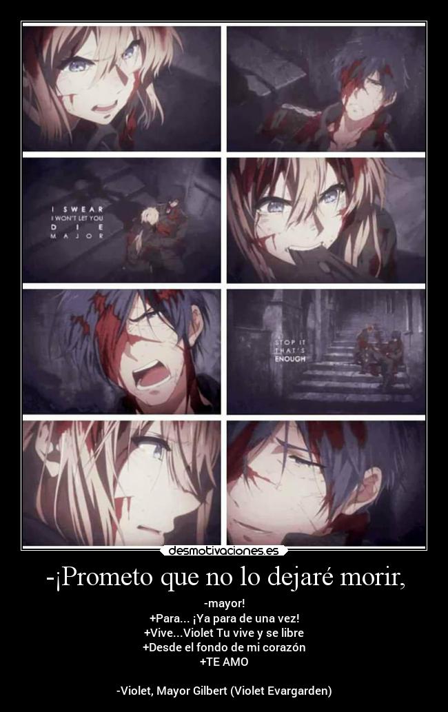 carteles anime amor muerte corazon libre vivir desmotivaciones