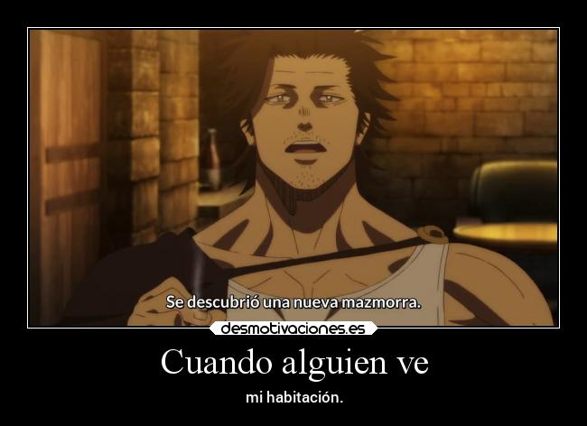 carteles anime humor risa fail cosasquepasan raptorhunters harukaze erosekai blackclover yami desmotivaciones