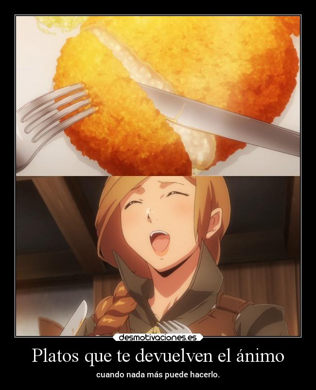 Platos que te devuelven el ánimo - cuando nada más puede hacerlo.