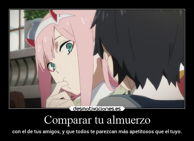 Comparar tu almuerzo - 