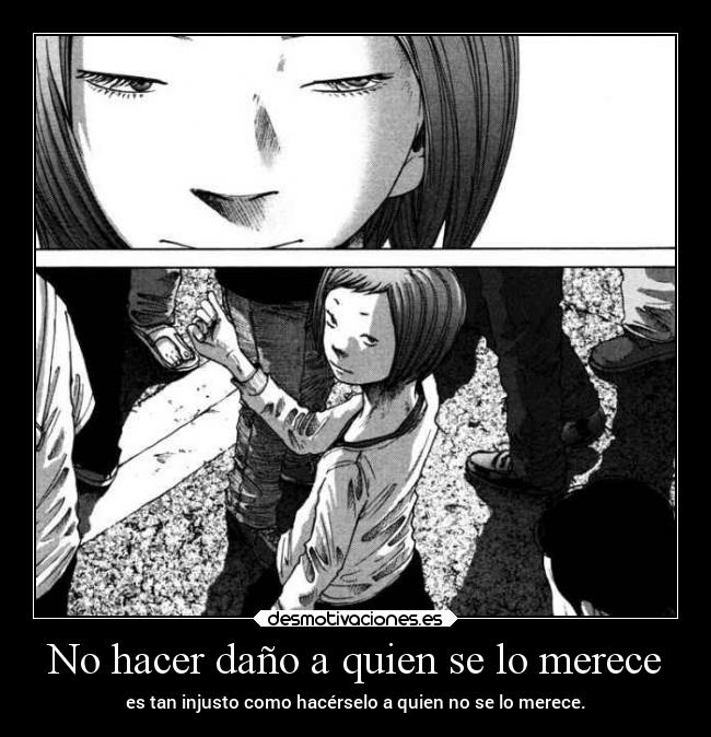 No hacer daño a quien se lo merece - 