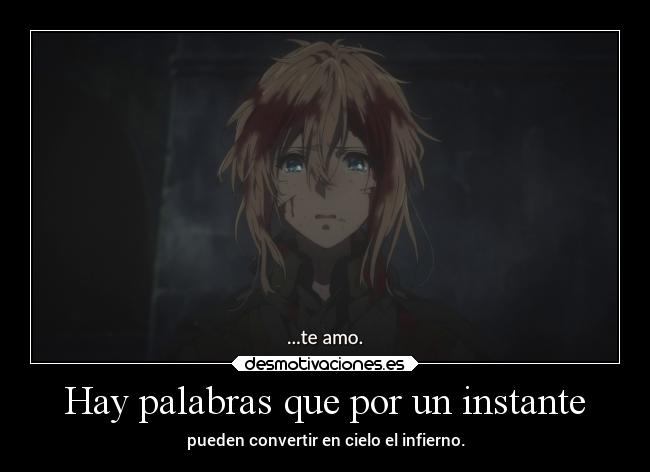 carteles anime vida mundo amor muerte dolor raptorhunters harukaze erosekai violetevergarden desmotivaciones