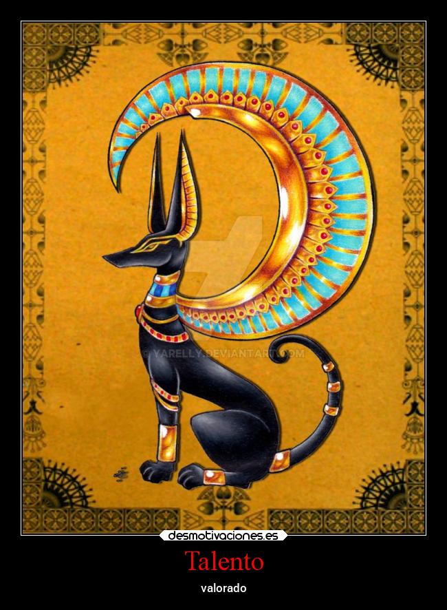 carteles anubis suenos talento tacredax desmotivaciones
