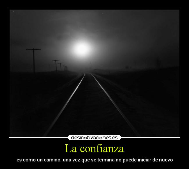 La confianza -