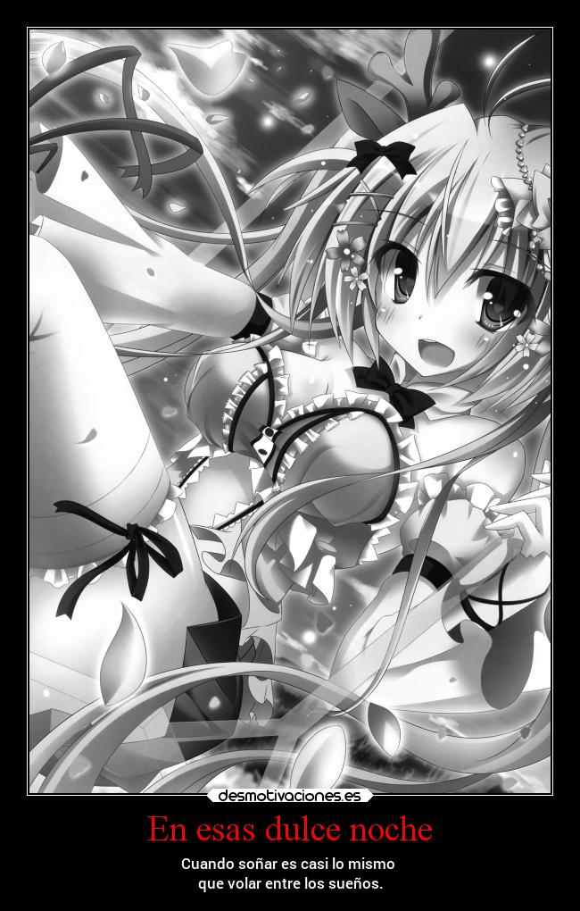En esas dulce noche -