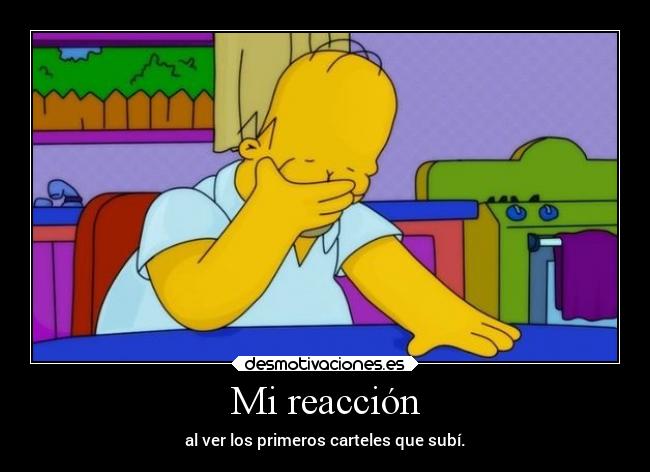 Mi reacción -
