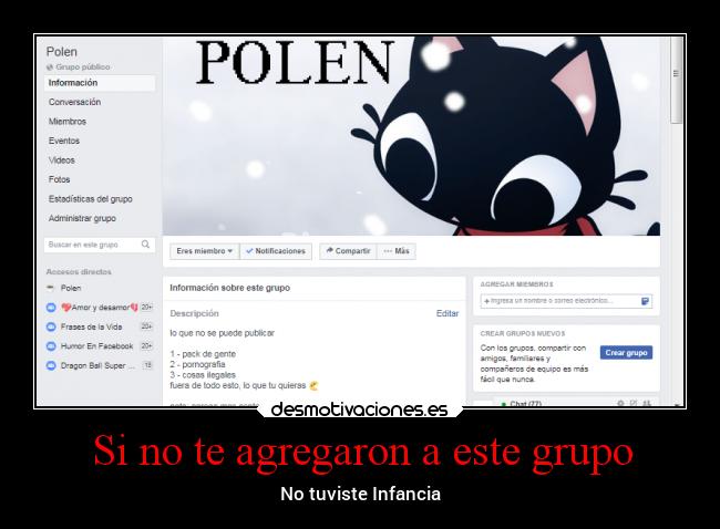 carteles facebook miedo neville estupido redes tacredax desmotivaciones