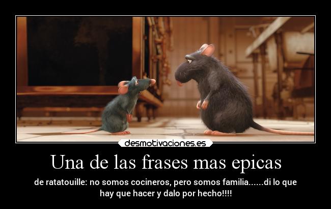 Una de las frases mas epicas - 