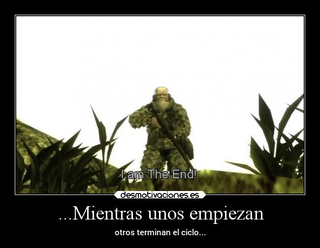 ...Mientras unos empiezan - 