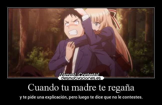 carteles madre anime madre reganar explicar raptorhunters pedir contestar pegar desmotivaciones