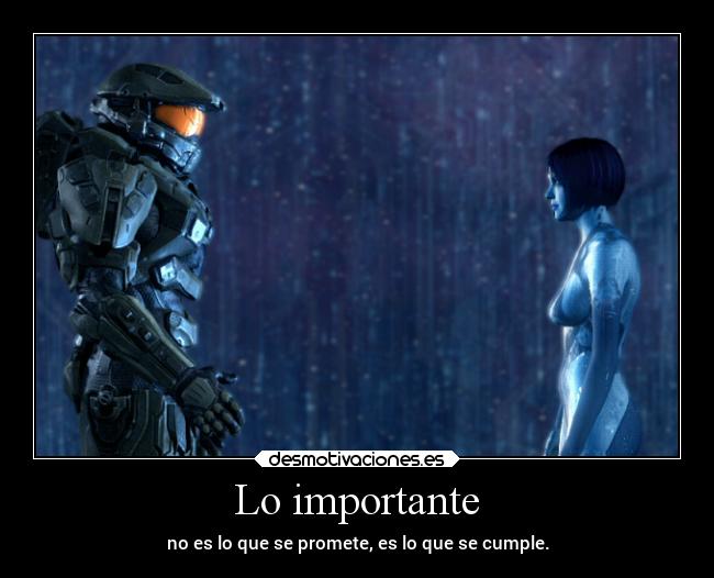 Lo importante - no es lo que se promete, es lo que se cumple.