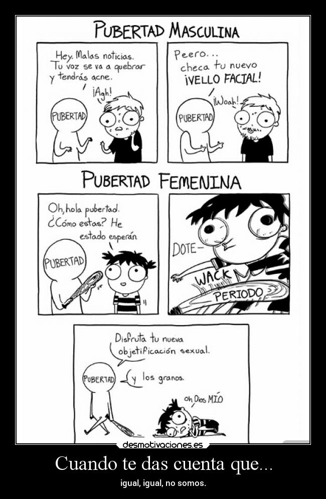 Cuando te das cuenta que... -