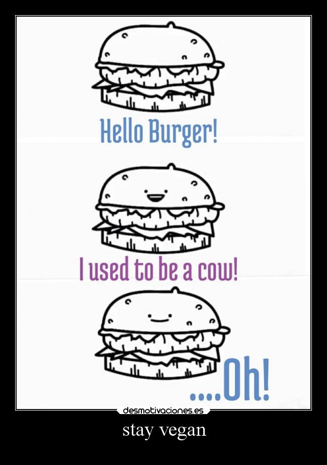 stay vegan - 