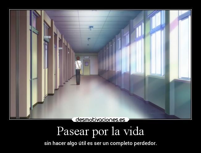 Pasear por la vida - 