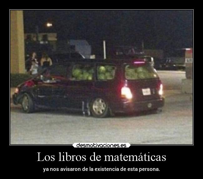 Los libros de matemáticas - 