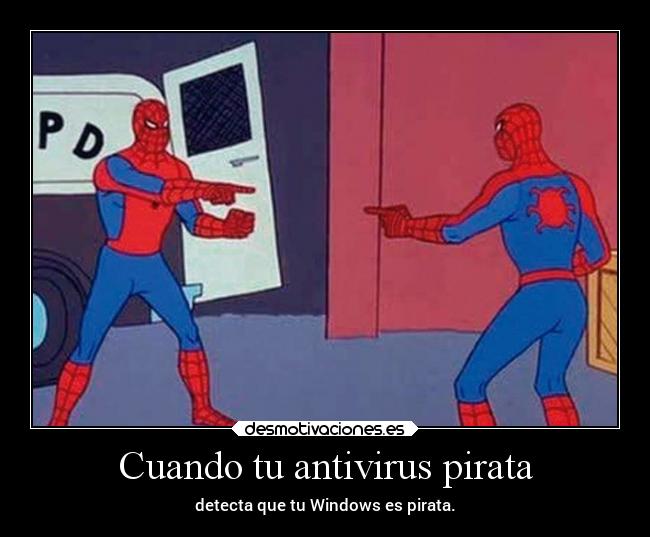 Cuando tu antivirus pirata - 