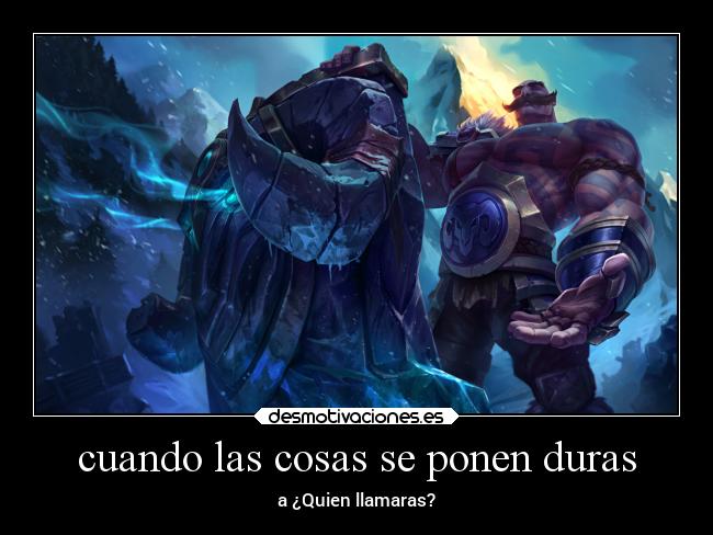 cuando las cosas se ponen duras - 