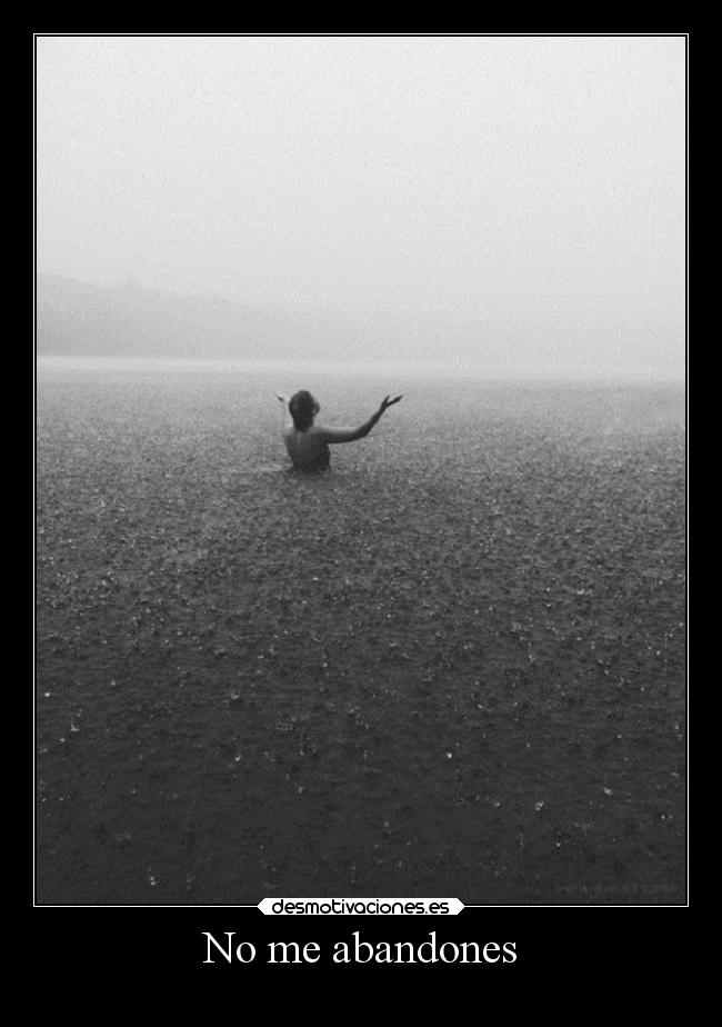 No me abandones -
