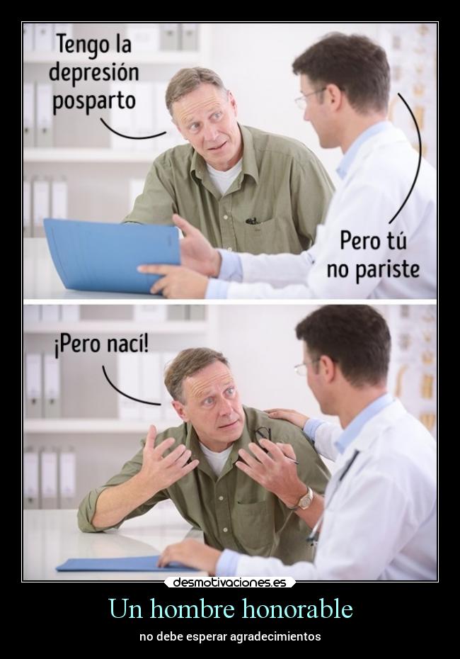 Un hombre honorable -