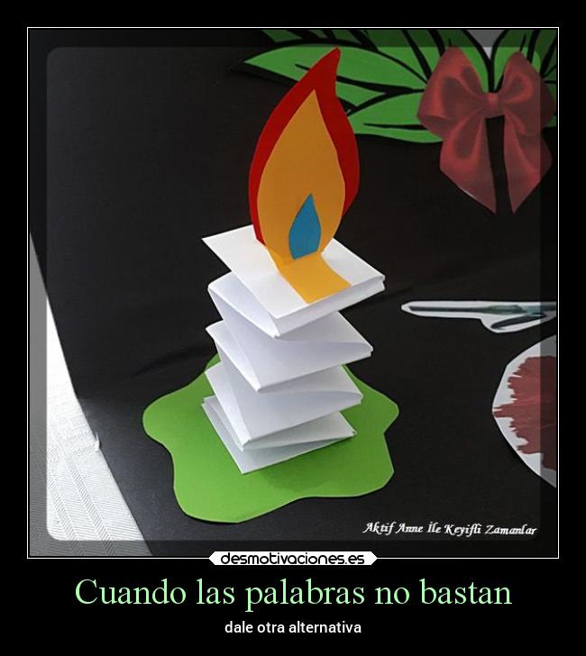 Cuando las palabras no bastan - 